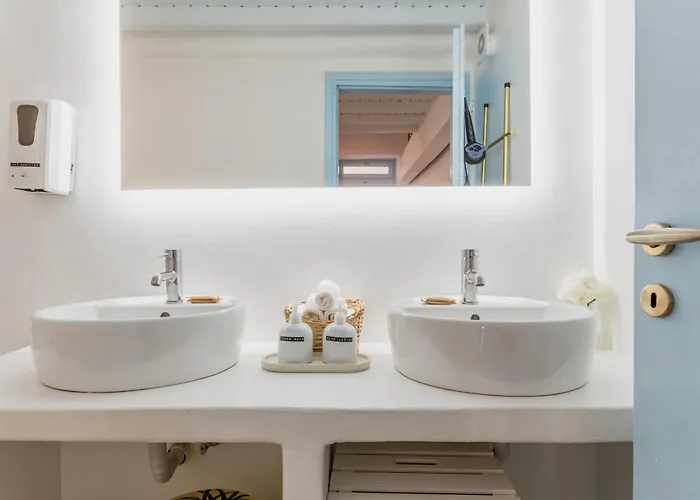 5-bed Stylish Maisonette Lägenhet Mykonos Town